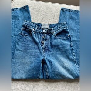 Everlane The 90’ Cheeky Women's Jeans - Medium Blue Wash (size 23 crop)